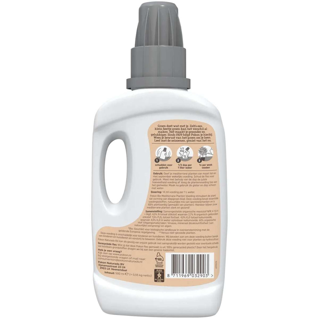 Pokon Vloeibare Plantenvoeding Mediterraanse Planten - 500Ml