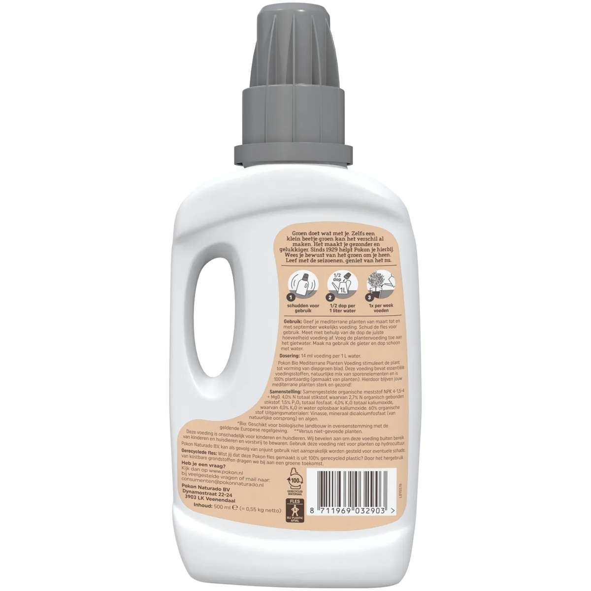 Pokon Vloeibare Plantenvoeding Mediterraanse Planten - 500Ml