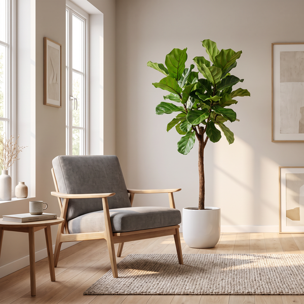 Vioolbladplant - Ficus lyrata - Ø27cm - ↕160cm