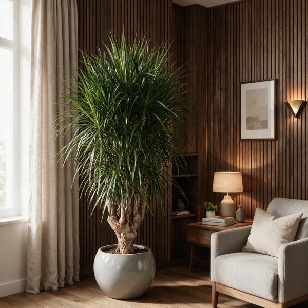 Drakenboom - Dracaena Marginata vertakt XXL - Ø40cm - ↕190cm