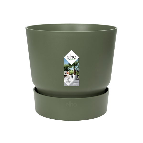 Pot Elho Greenville Round - groen - Ø14cm - ↕13cm