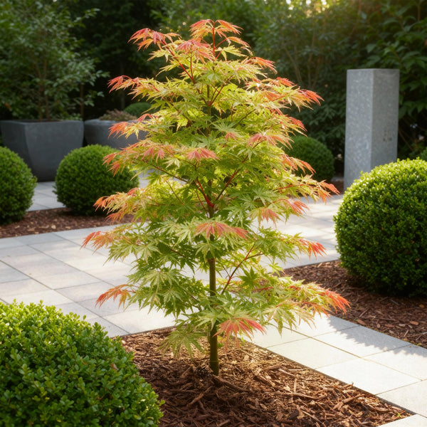 Japanse Esdoorn - Acer palmatum Phoenix - Roze - Ø12cm - ↕35cm