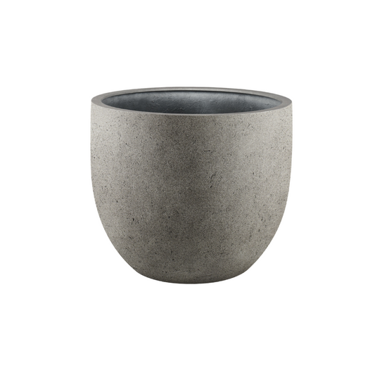 Pot Grigio New Egg - natural concrete - Ø45cm - ↕38cm