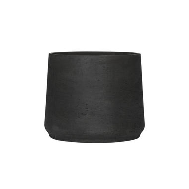 Pot Jumbo Patt - black washed - Ø23cm - ↕19cm