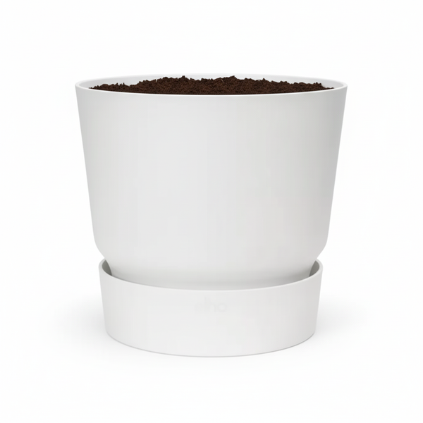 Pot Elho greenville round - white - Ø20cm