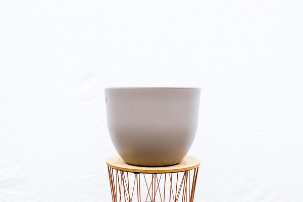 Pot Eggy - taupé - Ø55cm - ↕43cm