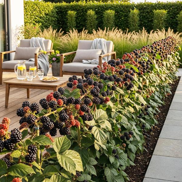 Bramenplant - Rubus Black Satin - Ø9cm
