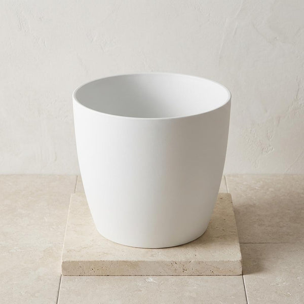 Pot Elho Brussels rond 18cm - wit - Ø18cm