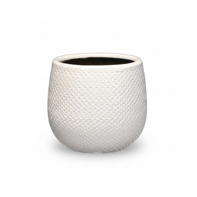 Pot Gabriel - wit - Ø14cm - ↕12cm