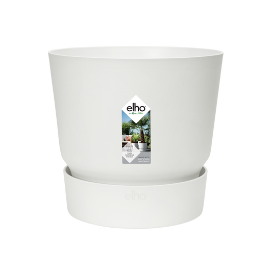 Pot Elho Greenville Round - wit - Ø14cm - ↕13cm