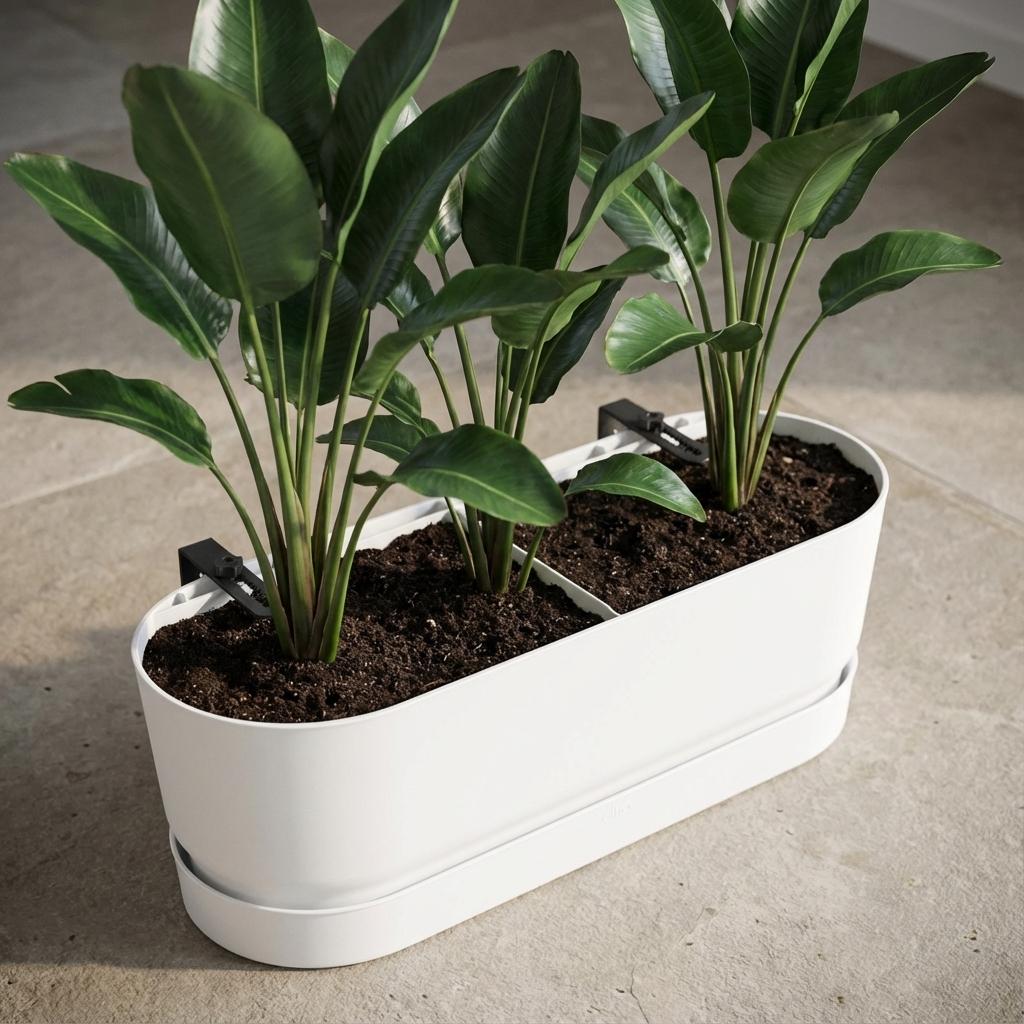 Pot Elho Greenville Easy Balcony - wit - Ø25cm