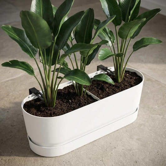 Pot Elho Greenville Easy Balcony - wit - Ø25cm