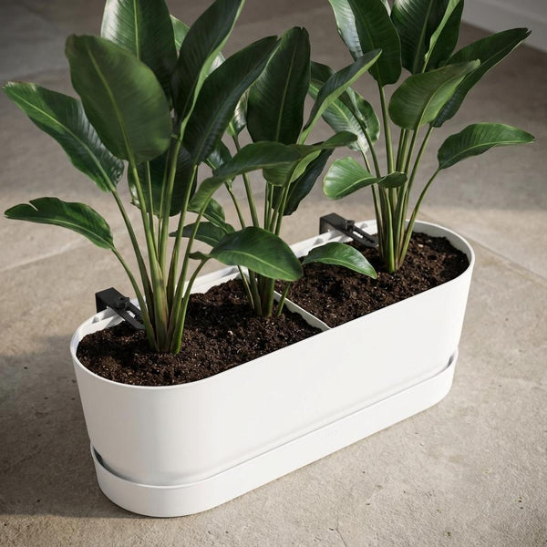Pot Elho Greenville Easy Balcony - wit - Ø25cm