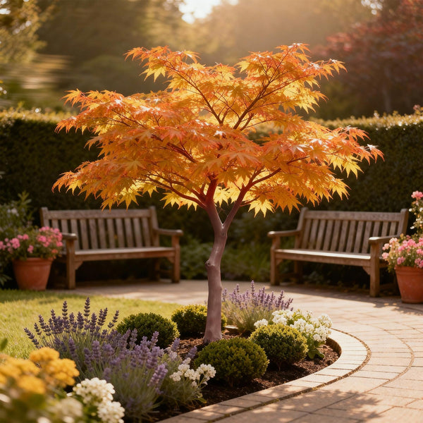 Japanse Esdoorn - Acer palmatum Sangokaku - Ø12cm - ↕35cm