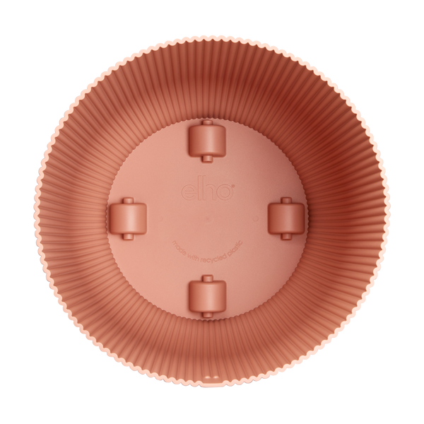 Pot Elho Vibes Fold Round roze met wielen - Ø35cm - ↕33cm