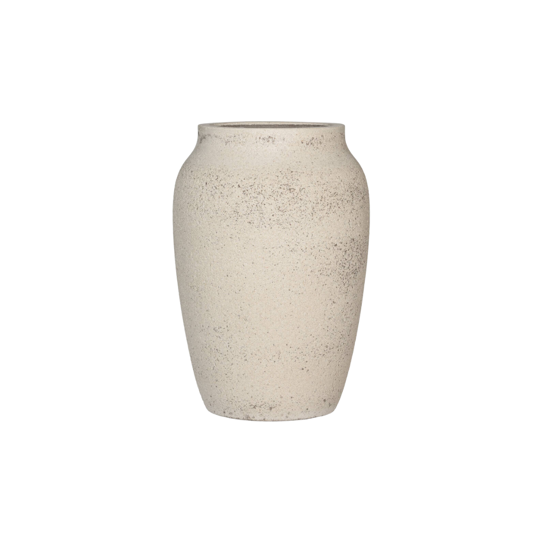 Pot Hera - chalk white - Ø51cm - ↕74cm