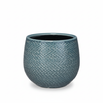 Pot Gabriel - blauw - Ø14cm - ↕12cm