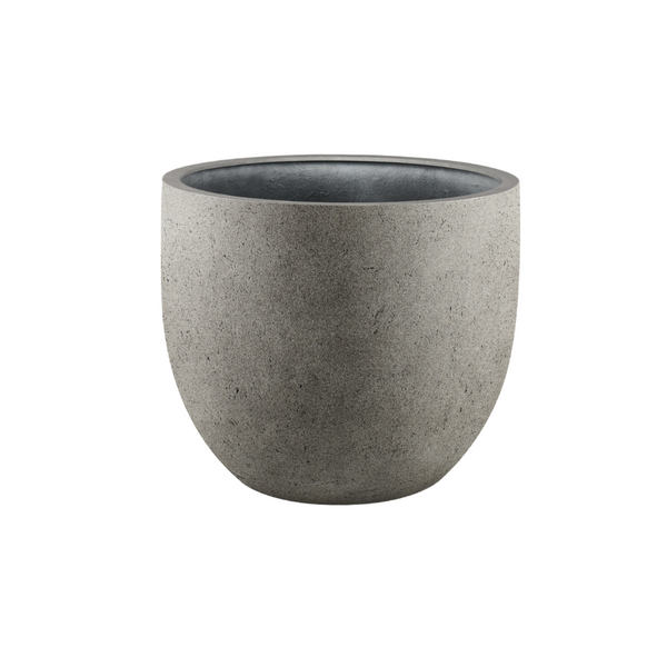 Pot Grigio New Egg - natural concrete - Ø65cm - ↕54cm