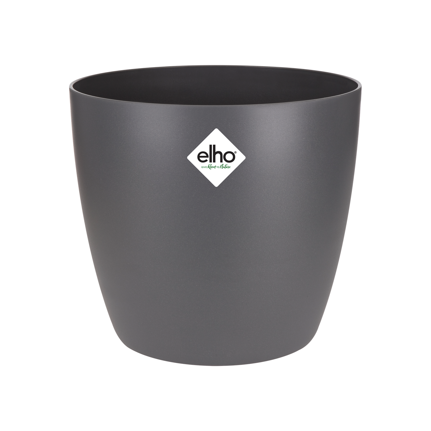 Pot Elho Brussels Round - antraciet - Ø20cm - ↕19cm