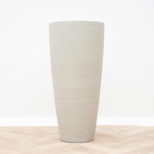 Pot Dax - beige washed - Ø37cm - ↕80cm