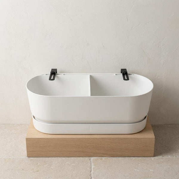 Pot Elho Greenville Easy Balcony - wit - Ø25cm