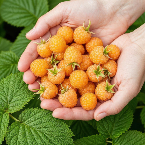 Frambozenplant - Rubus idaeus Fallgold - Ø9cm