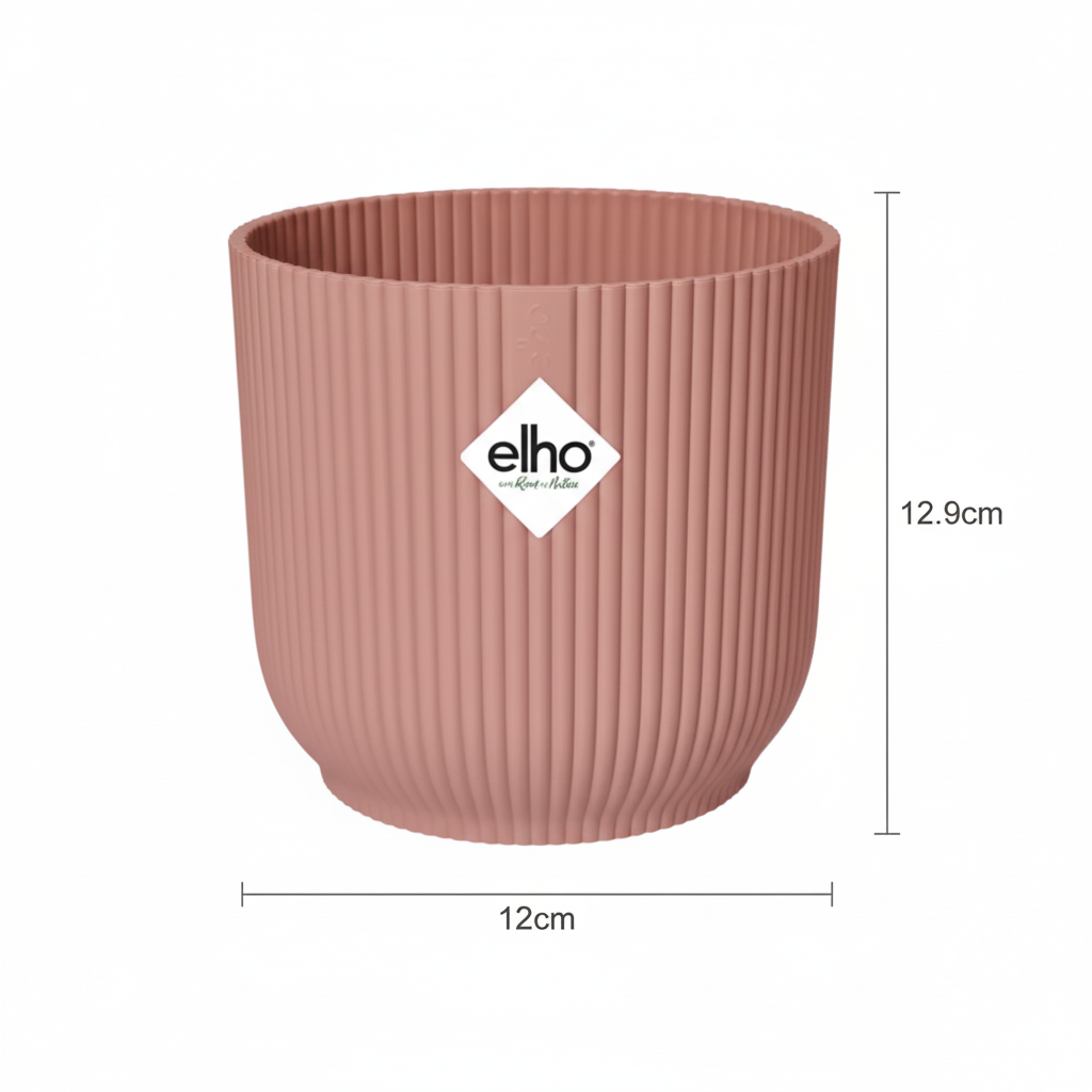 Pot Elho Vibes Fold 14cm - roze - Ø14cm