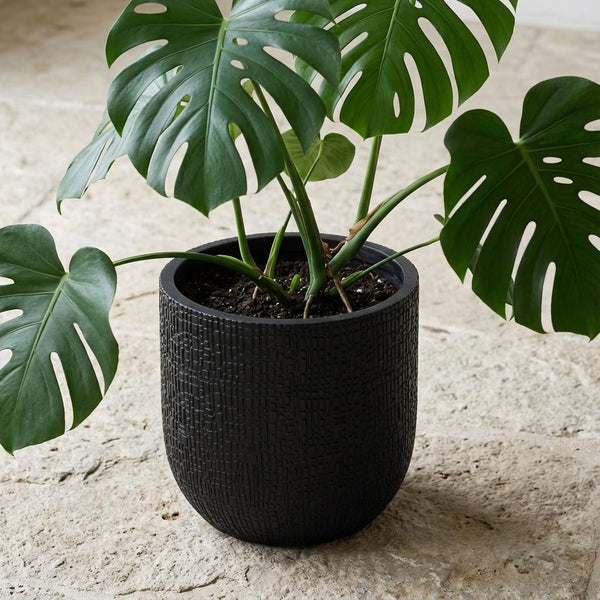 Pot Capi Nature Skin Bol - antraciet - Ø24cm