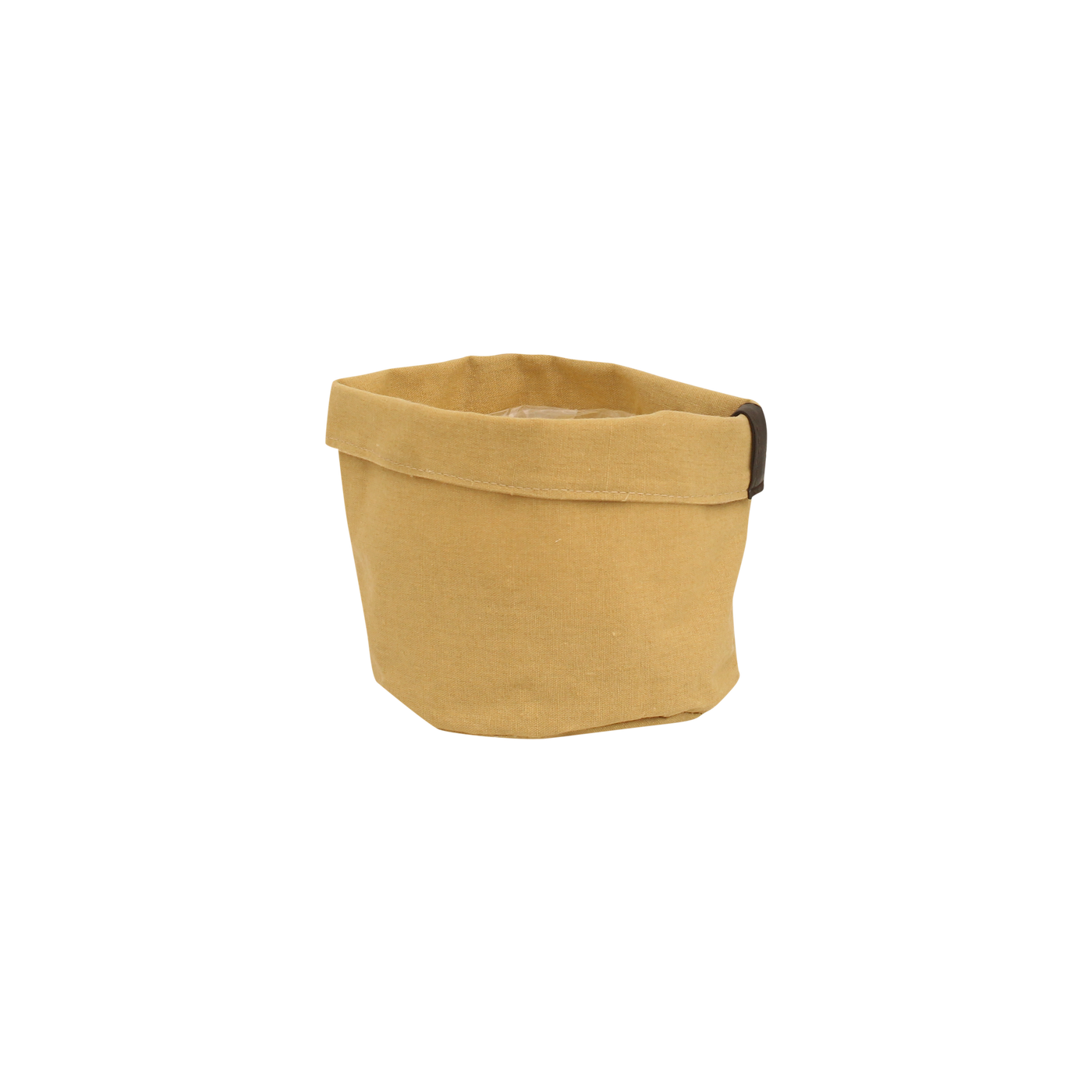 Plantenzak - oker - Ø12cm