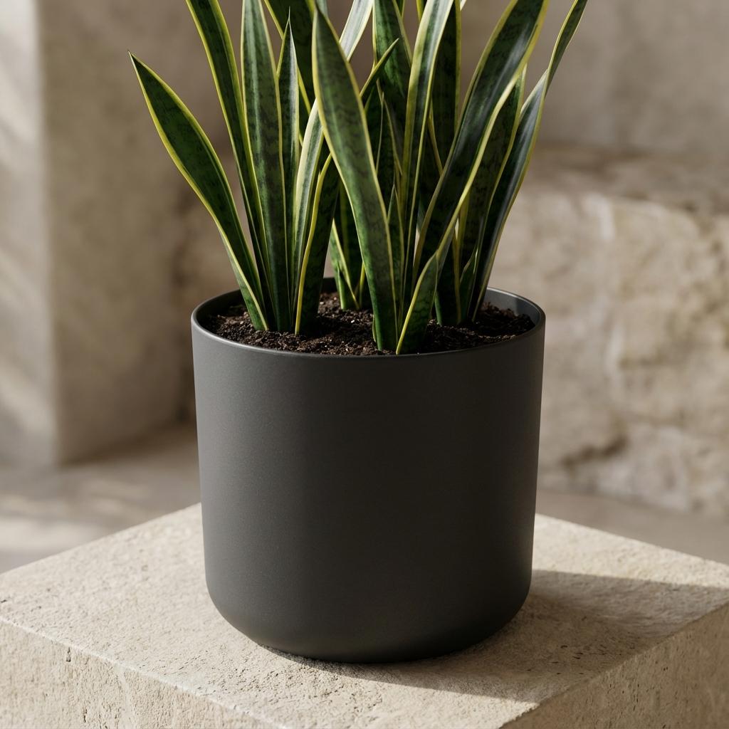 Pot Elho B.for soft - antraciet - Ø18cm