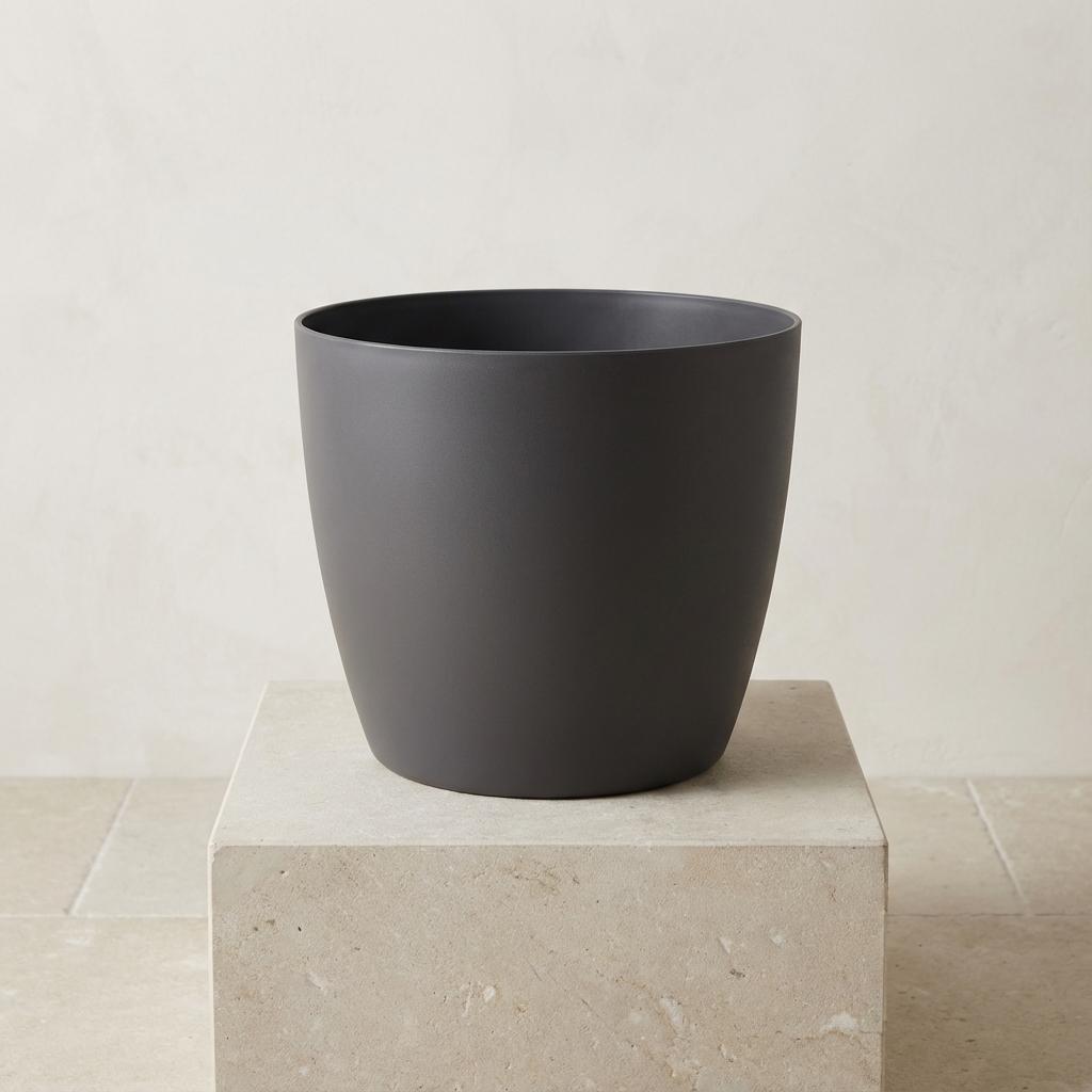 Pot Elho Brussels rond 25cm - antraciet - Ø25cm