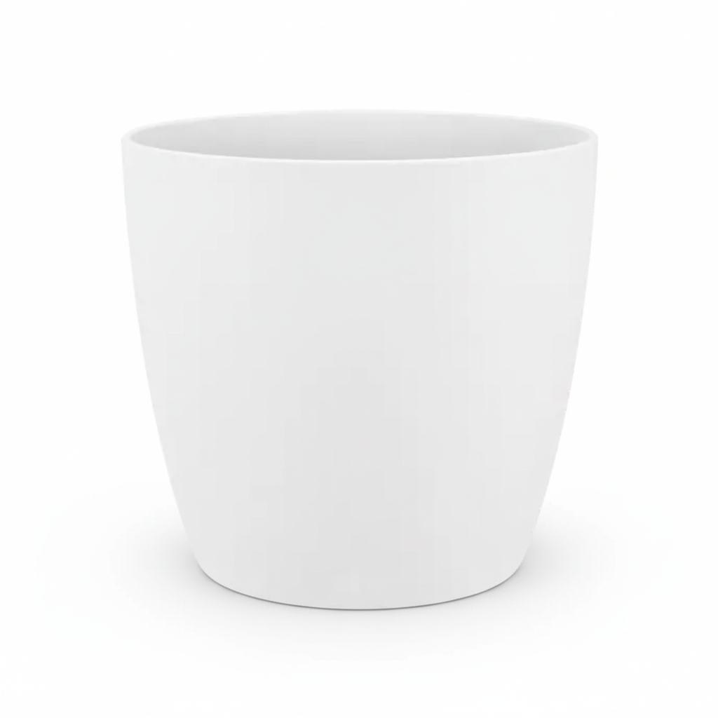Pot Elho Brussels rond 18cm - wit - Ø18cm