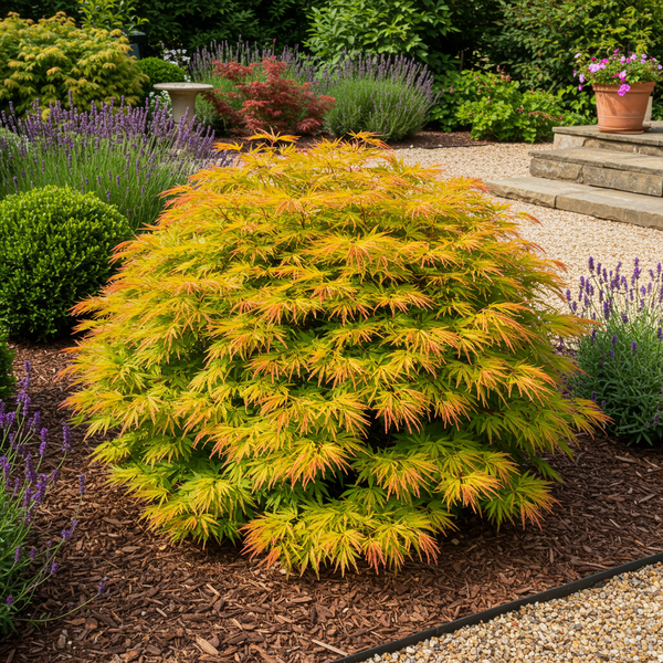 Japanse Esdoorn - Acer palmatum Summergold - Geel - Ø19cm - ↕70cm