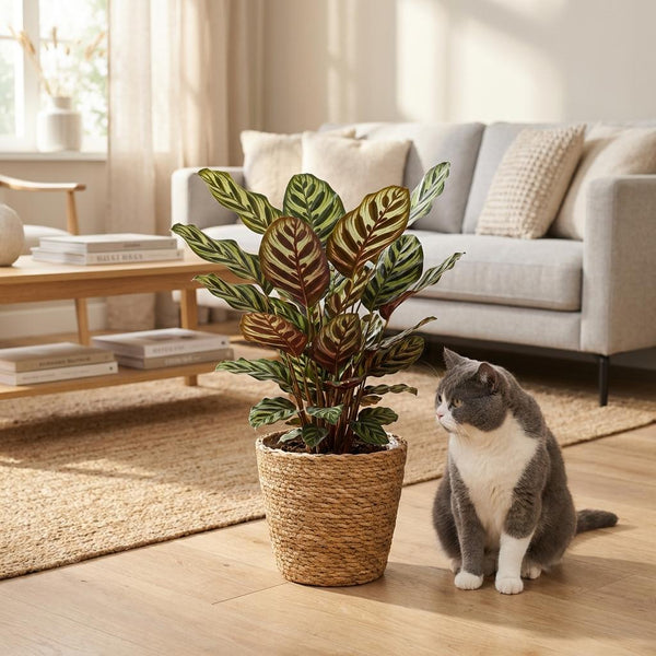 Pauwenplant - Calathea Makoyana - Ø19cm - ↕70cm