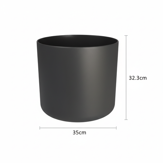 Pot Elho B.for soft - antraciet - Ø35cm