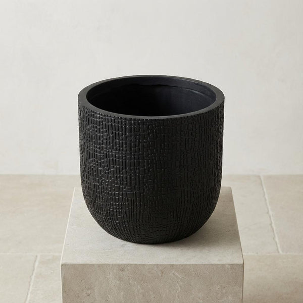Pot Capi Nature Skin Bol - antraciet - Ø14cm