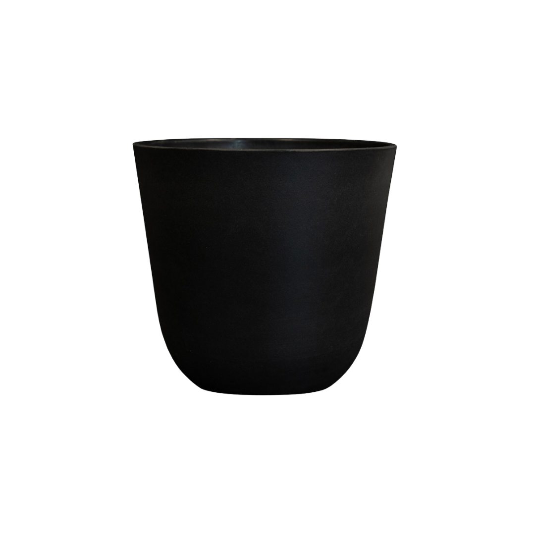 Pot Palermo - zwart - Ø35cm - ↕32cm