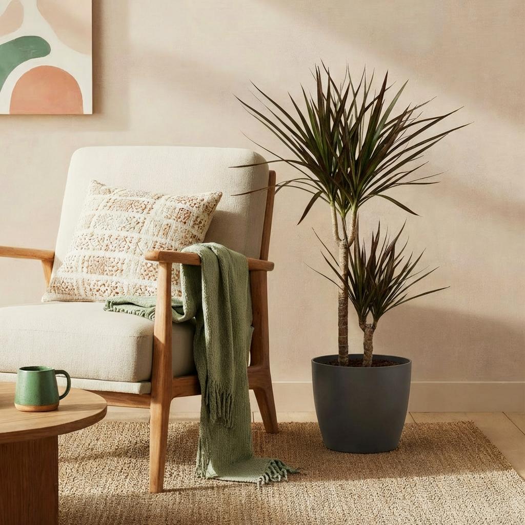 Drakenbloedboom - Dracaena Magenta - Ø21cm - ↕90-100cm