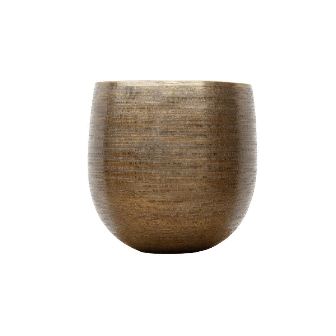 Pot Rowen - goud - Ø31cm - ↕28cm