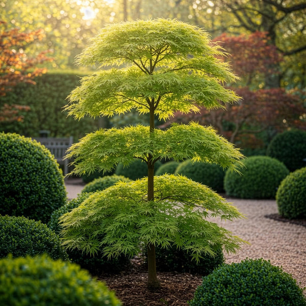 Japanse Esdoorn - Acer palmatum Emerald Lace - Ø12cm - ↕35cm