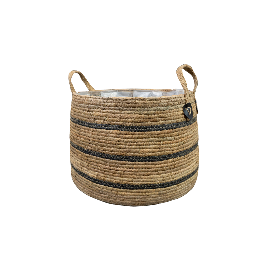 Mand Isla - black - Ø43cm - ↕30cm