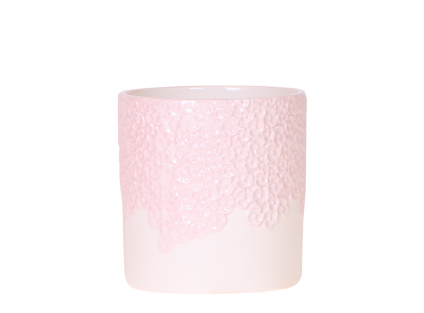 Sierpot Bloom - roze - Ø9cm