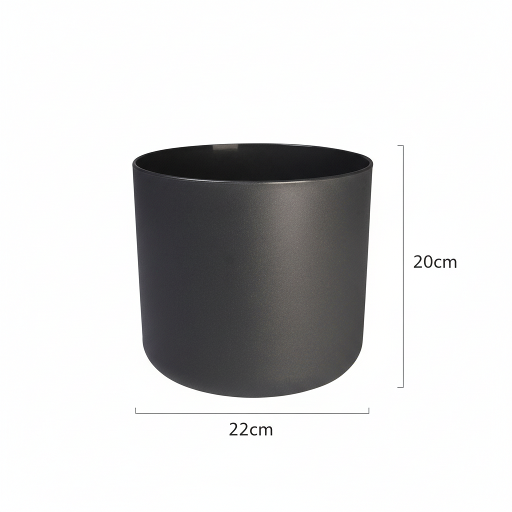 Pot Elho B.for soft - antraciet - Ø22cm