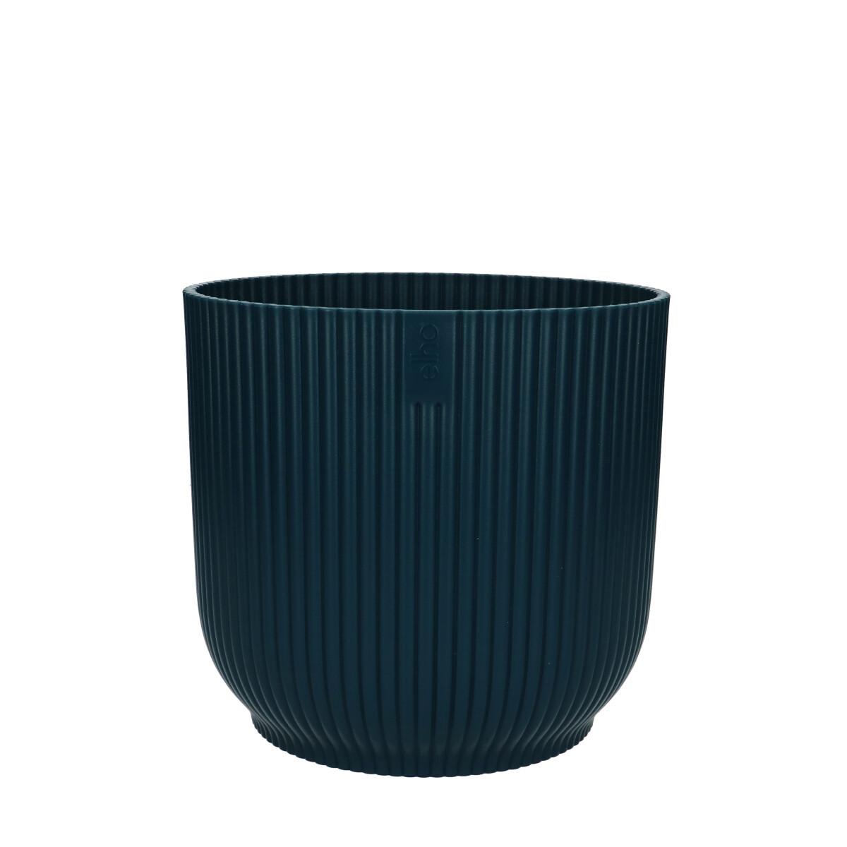 Pot Vibes H17cm - blauw - Ø18cm