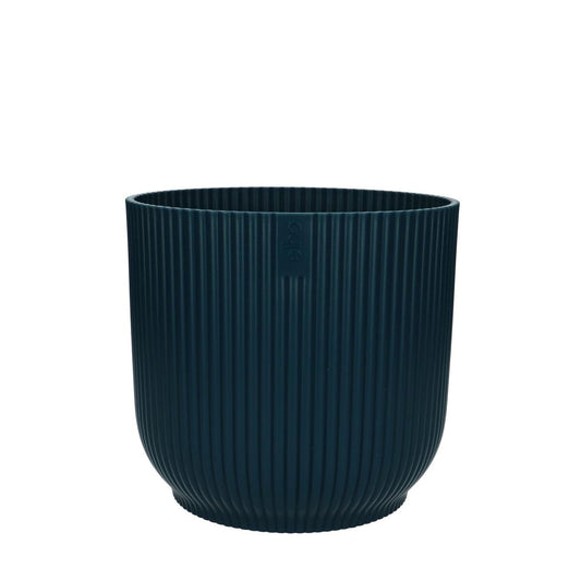 Pot Vibes H17cm - blauw - Ø18cm