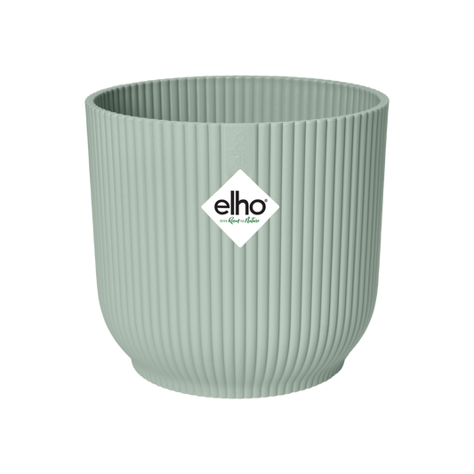 Pot Elho Vibes Fold Round - groen - Ø18cm - ↕17cm