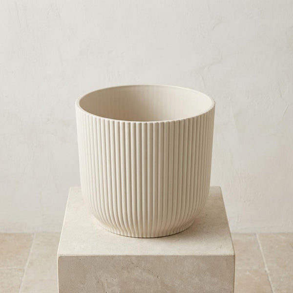 Pot Elho Vibes Fold 22cm - wit - Ø22cm