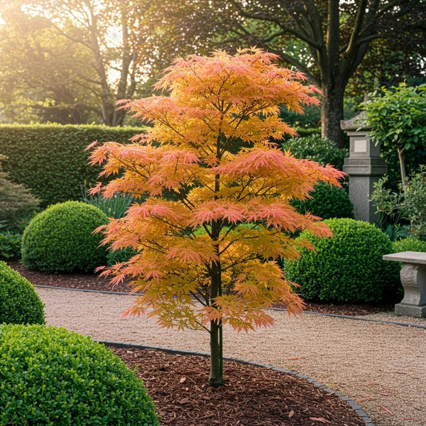 Japanse Esdoorn - Acer palmatum Katsura - Oranje - Ø12cm - ↕35cm