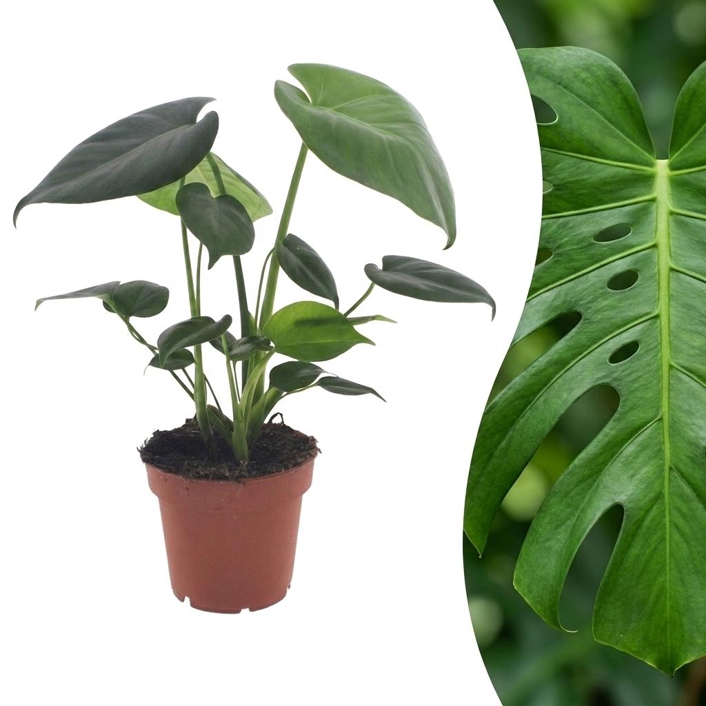 Gatenplant - Monstera Deliciosa - Ø12cm - ↕30cm
