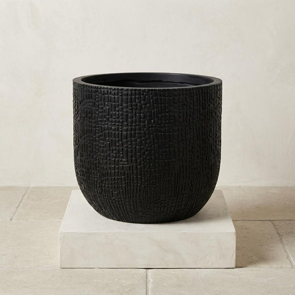 Pot Capi Nature Skin Bol - antraciet - Ø24cm